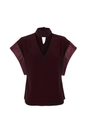 Isabella Top Burgundy
